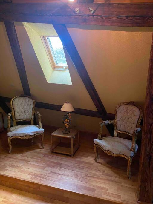 Le Majestueux Dans Le Centre Historique Apartman Riquewihr Kültér fotó
